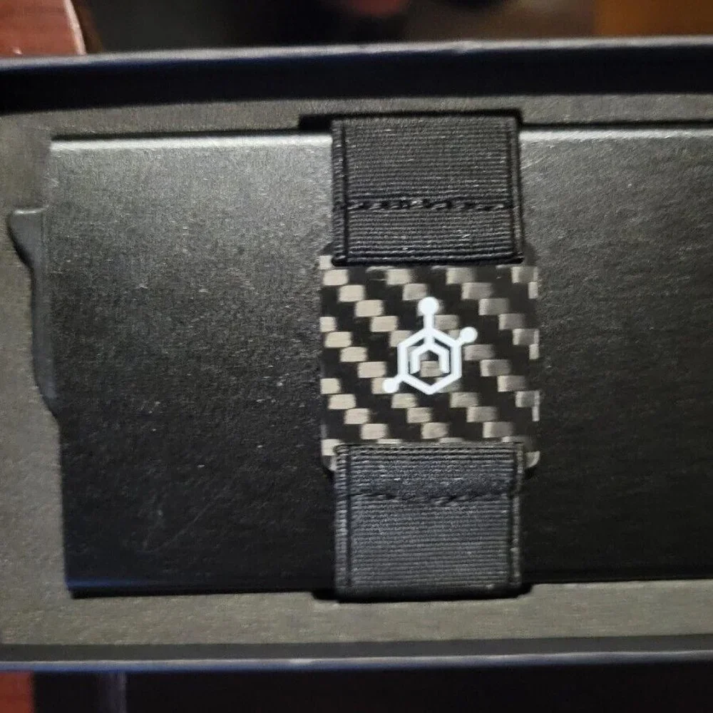 Code 118 Stealth Wallet -Black RFID Blocking Minimalist Wallet aluminum
